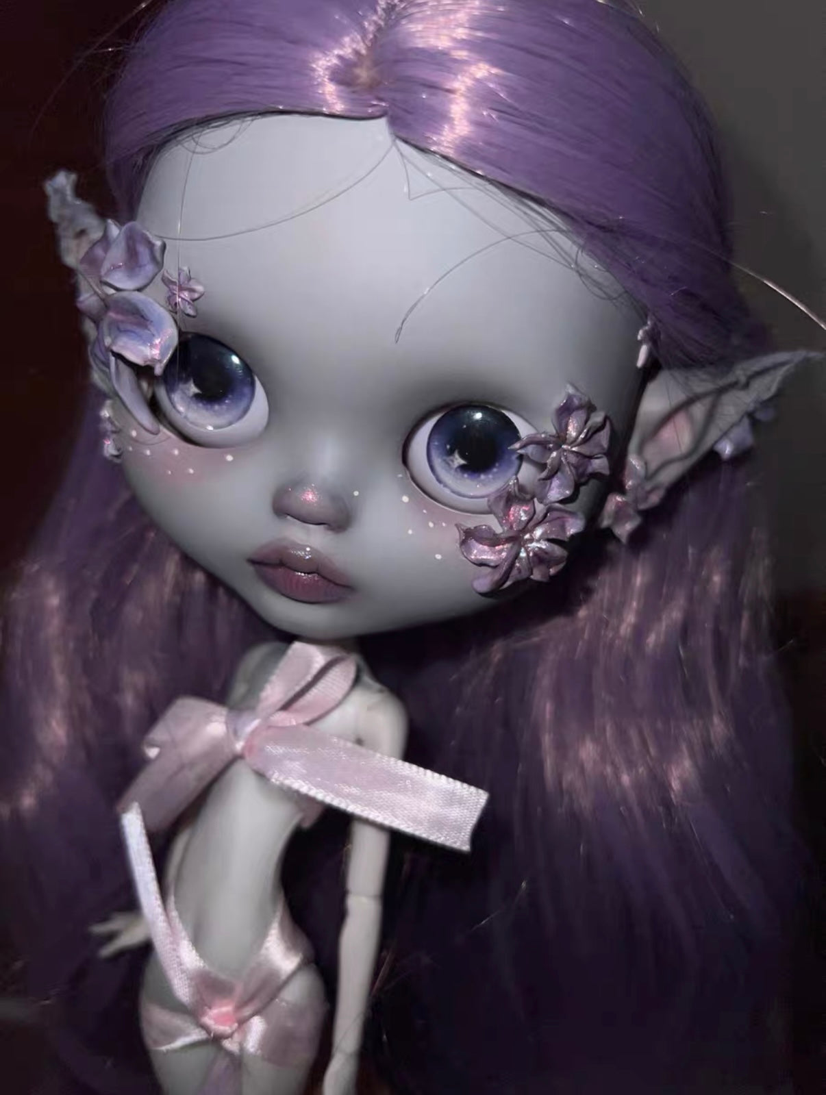 Suki Handmade Lavender Elf Blythe Doll | 15 Working Days